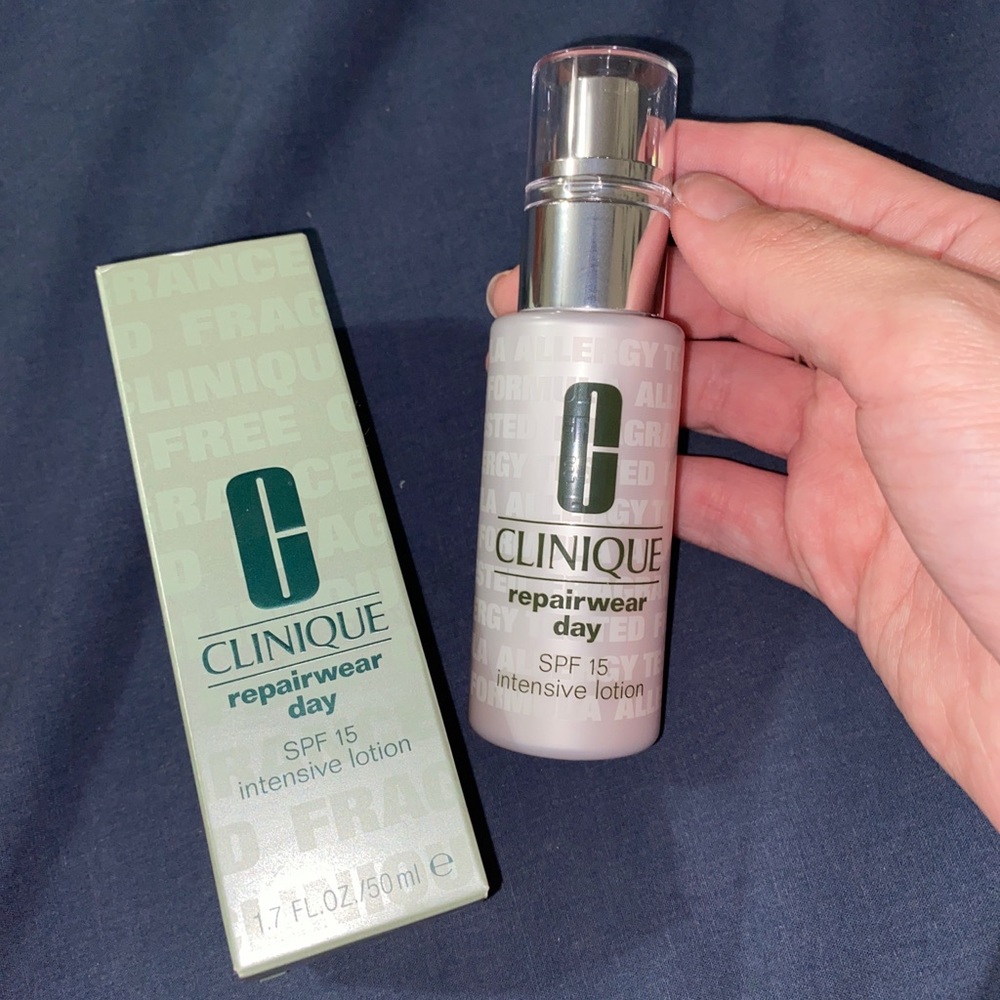 Clinique repairwear day intensive lotion spf 15